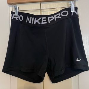 Nike Pro spandex shorts. Size Large.